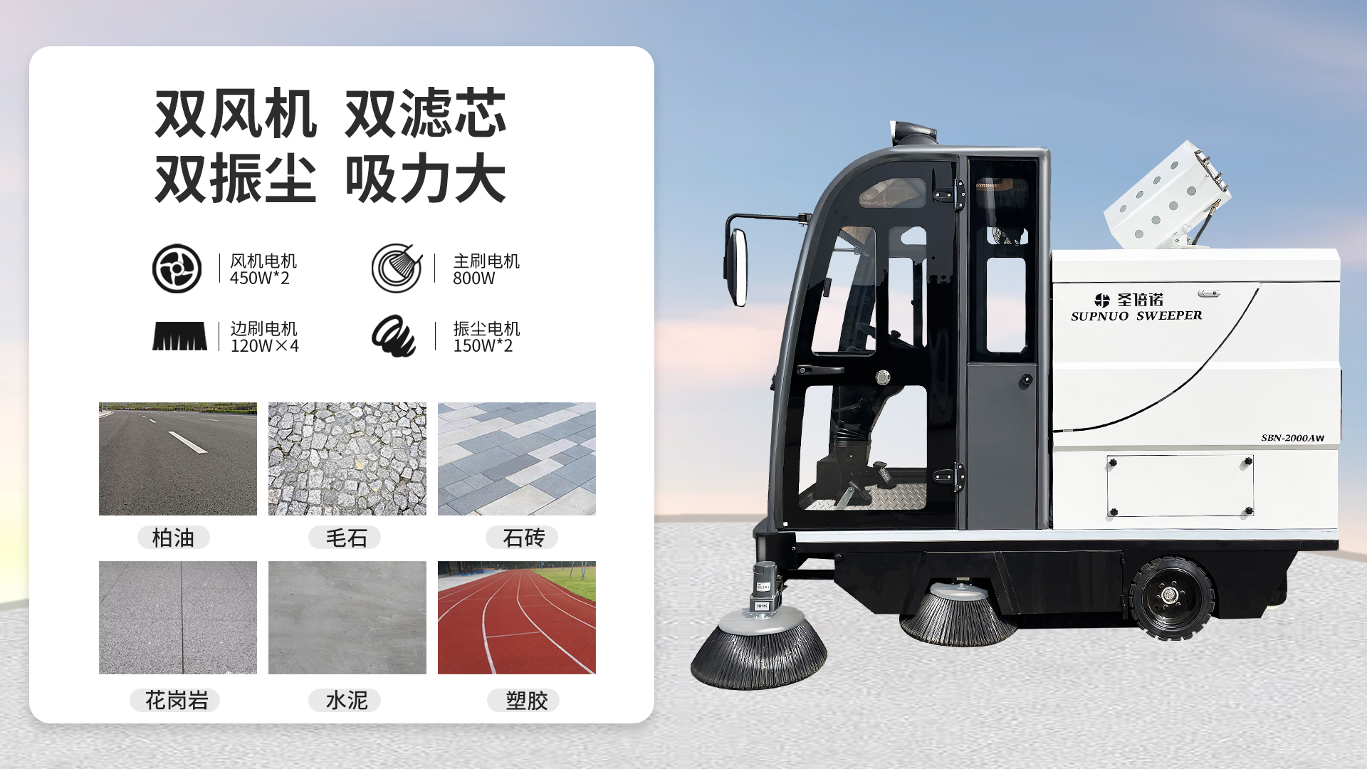 山南电动扫地车在机场清洁中的应用